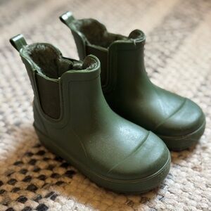 Toddler Green Bearpaw Rainboots - Size 7